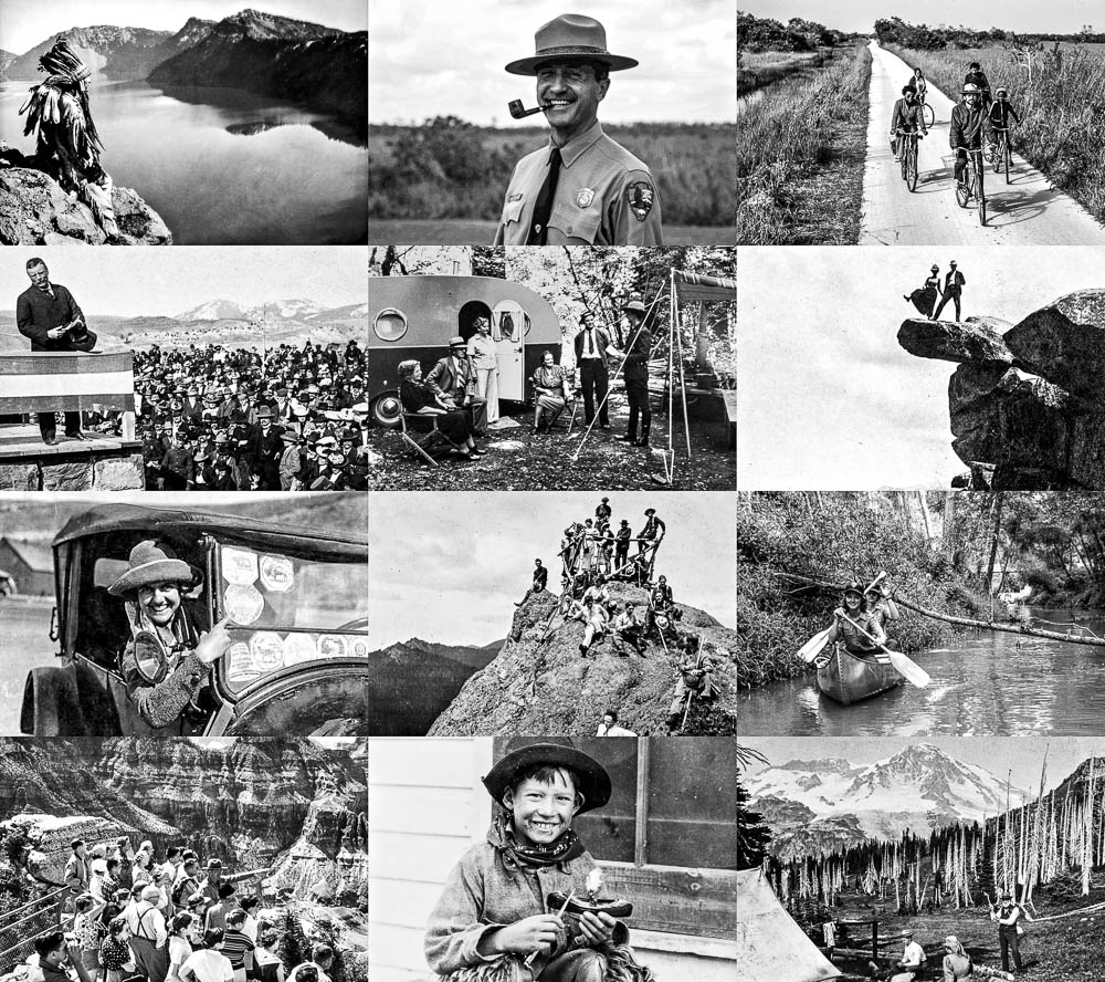 Sample historic imagery from new National Park Suite rendition