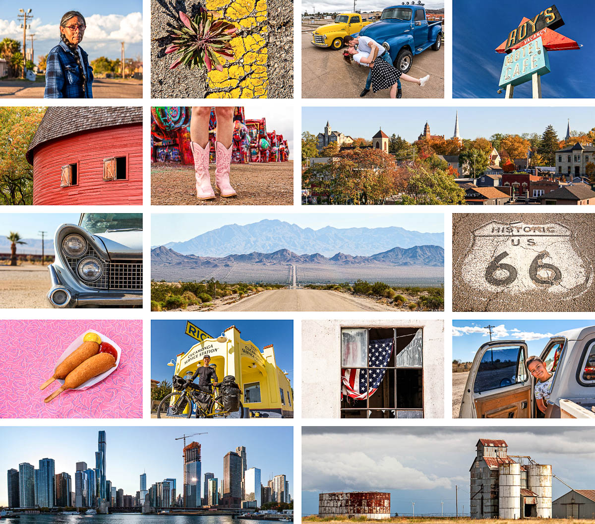 Sample imagery from Mother Road.